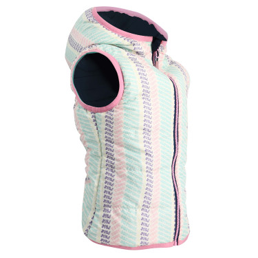 Wendbare Jacke Equithème Mady Marineblau