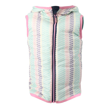 Wendbare Jacke Equithème Mady Marineblau