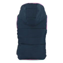 Wendbare Jacke Equithème Mady Marineblau