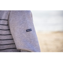 Sweat Pénélope Ozean Grau / Marine