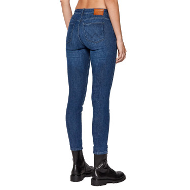 Damen-Skinny-Jeans Wrangler Authentic Stretch Damen-Skinny-Jeans Wrangler Authentic Stretch