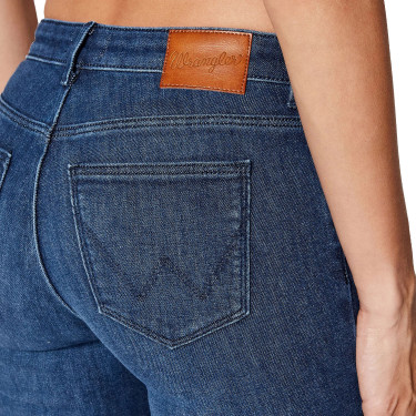 Damen-Skinny-Jeans Wrangler Authentic Stretch Damen-Skinny-Jeans Wrangler Authentic Stretch