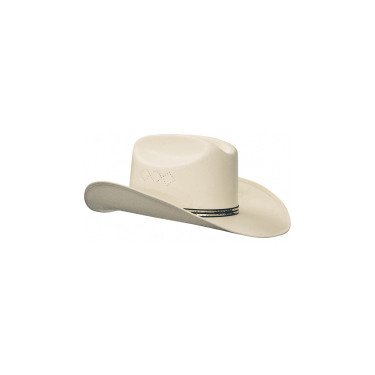 Chapeau western en paille rigide enfant