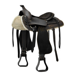Sattel Prime Lakota mit Wildledersitz Sattel Prime Lakota mit Wildledersitz