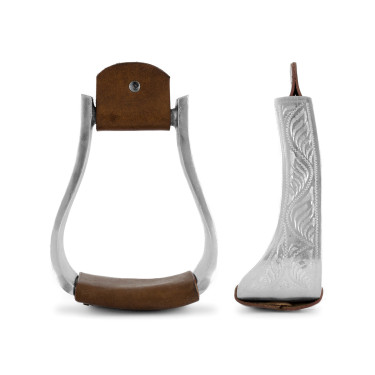 Westernsicherbügel Lakota Eco Aluminium und Leder