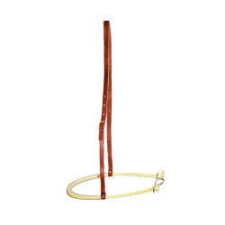 Nasenriemen Pool's 555 aus Leder mit Rawhide Nasenriemen Pool's 555 aus Leder mit Rawhide