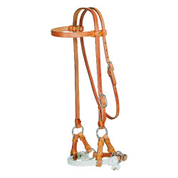 Sidepull Western Pool's 2raw aus Leder