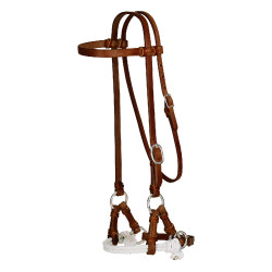 Sidepull Western Pool's 2raw aus Leder Sidepull Western Pool's 2raw aus Leder