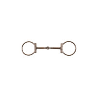 Mors western en D Pool's acier inoxydable inserts en cuivre