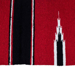 Navajo-Teppich Lakota 32 x 64 cm RN1-LTB Mehrfarbig