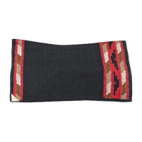 Tapis de selle western Pool's Star-pro en laine  38 x 34 cm