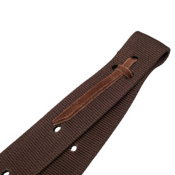 Nylon-Kurzgurt Lakota Off-Billet für Westernsattelgurt Braun
