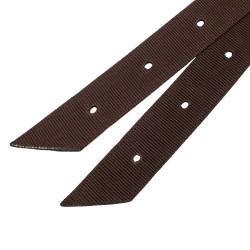 Nylon-Kurzgurt Lakota Off-Billet für Westernsattelgurt Braun