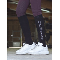 Reitsocken Equithème Dressage Schwarz / Weiß Reitsocken Equithème Dressage Schwarz / Weiß