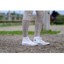 Reitsocken Equithème Alix Maulwurf Braun