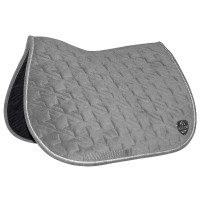 Teppich Flags & Cup Teddy Samt Grau