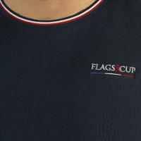 Herren-T-Shirt France Collection Flags & Cup Marineblau Herren-T-Shirt France Collection Flags & Cup Marineblau