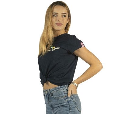 Damen-T-Shirt Lamia Flags & Cup
