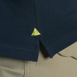 Damen-Poloshirt Kalamata Flags & Cup Marineblau