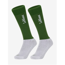 Wettkampfsocken LeMieux 2 Paar Jägergrün