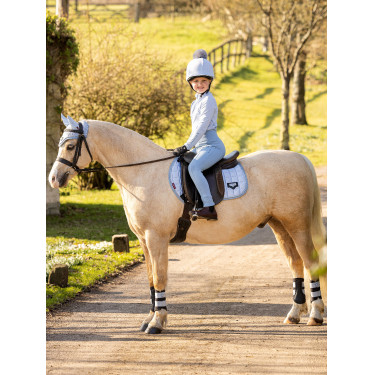 Fliegenhaube LeMieux Junior Loire Nebel Blau