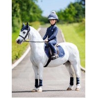 Mini LeMieux Mütze für Helm Indigo Blau