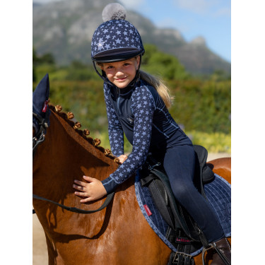 Mini LeMieux Mütze für Helm Indigo Blau Mini LeMieux Mütze für Helm Indigo Blau