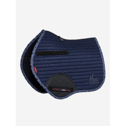 LeMieux Suede Jump Square Mini Schabracke Indigo Blau LeMieux Suede Jump Square Mini Schabracke Indigo Blau