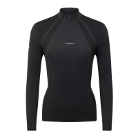 Unterhemd Mesh Langarm LeMieux Mia Schwarz