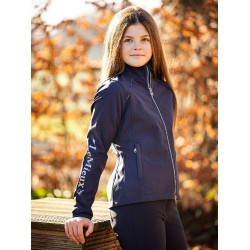 Softshell-Jacke LeMieux Elite Young Rider Marineblau