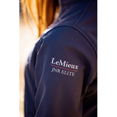 Softshell-Jacke LeMieux Elite Young Rider Marineblau