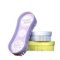 LeMieux Wizard Brush Bürsten-Trio Kiwi Khaki