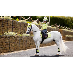 LeMieux Suede Jump Square Mini Schabracke Kiwi Khaki