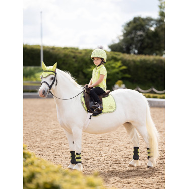 LeMieux Suede Jump Square Mini Schabracke Kiwi Khaki